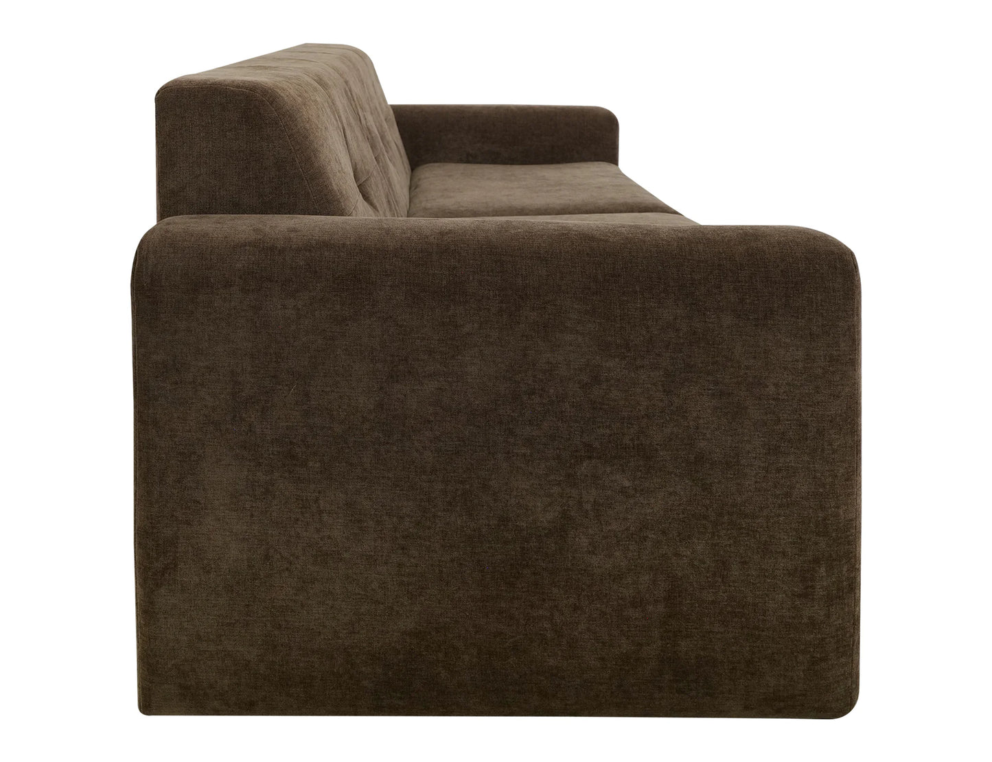 Mellow - Pull-Out Sofa Sleeper Bed With Queen Mattress - Deep Forest Brown