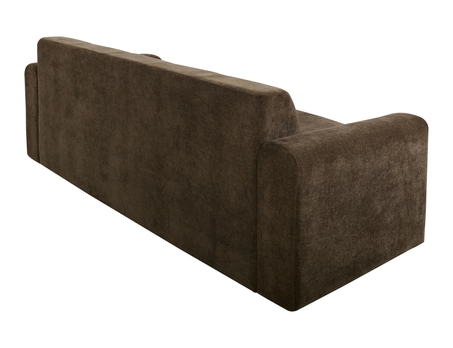 Mellow - Pull-Out Sofa Sleeper Bed With Queen Mattress - Deep Forest Brown