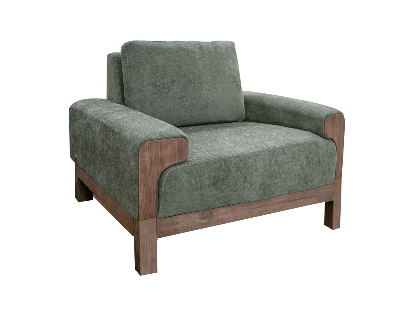 Sedona - Arm Chair - Olive Green