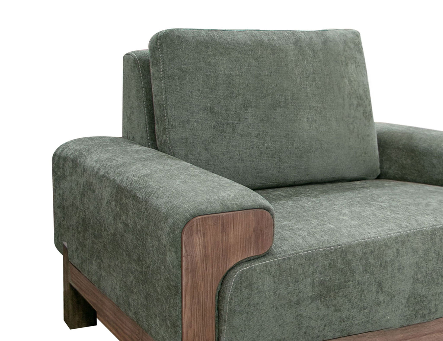 Sedona - Arm Chair - Olive Green