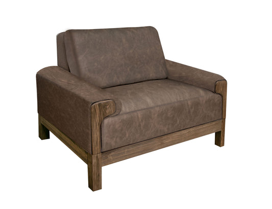 Sedona - Premium Comfort Arm Chair - Chocolate Brown