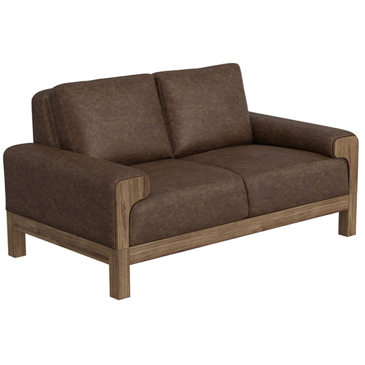 Sedona - Premium Comfort Loveseat - Chocolate Brown