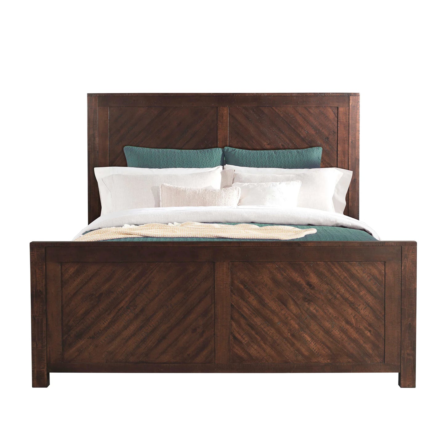 Jax - King Platform Storage Bed - Walnut