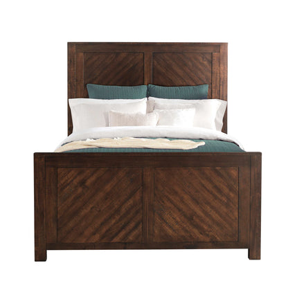 Jax - Queen Platform Storage Bed - Walnut