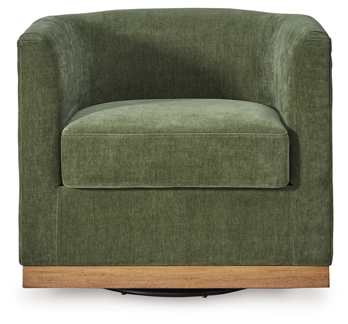 Jersonlow - Forest Green - Swivel Chair 2