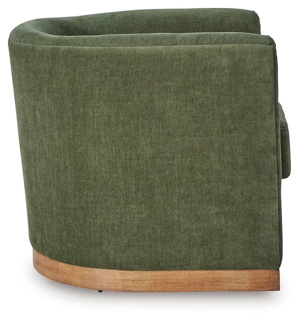 Jersonlow - Forest Green - Swivel Chair 3