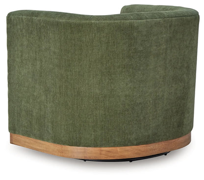 Jersonlow - Forest Green - Swivel Chair 4