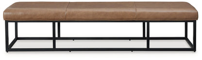 Joston - Caramel - Accent Bench 2