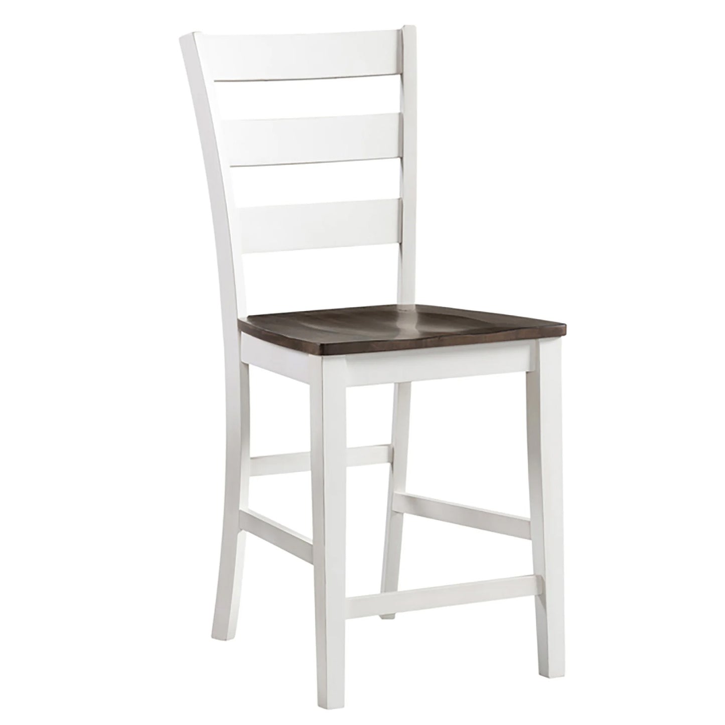 Kona - Ladder Stool - Gray / White