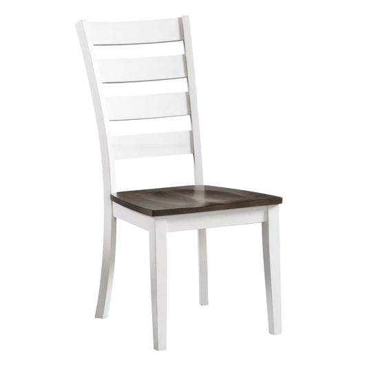 Kona - Ladder Chair - Gray / White