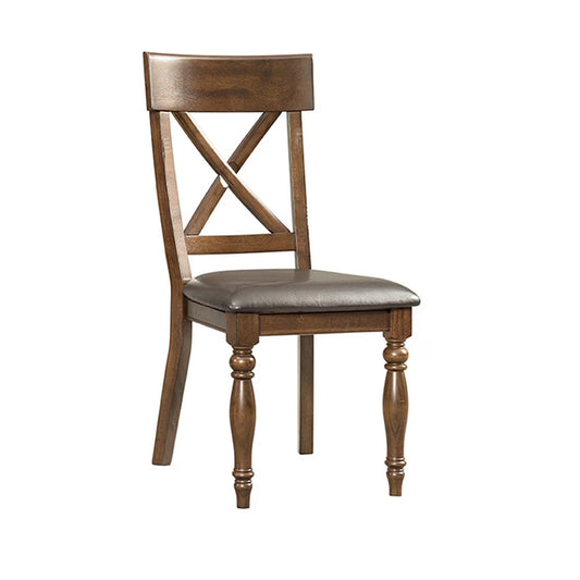 Kingston - X-Back Chair - Raisin