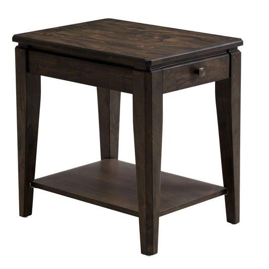 Kauai - Chairside Table - Brushed Mango Wood