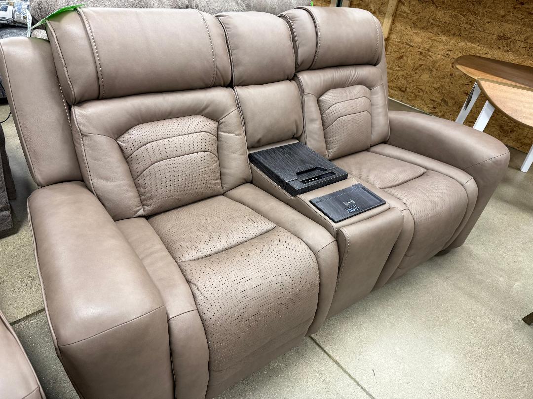 “Aline Sable” Power Reclining Loveseat