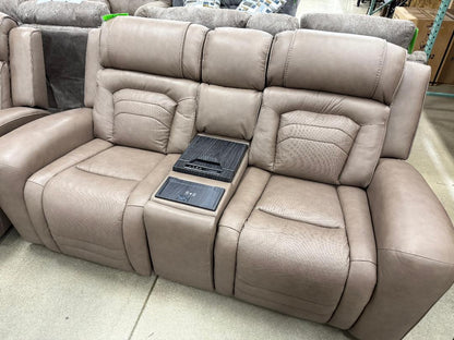 “Aline Sable” Power Reclining Loveseat