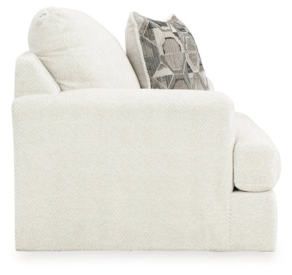 Karinne - Linen - 2 Pc. - Chair And A Half, Ottoman 3