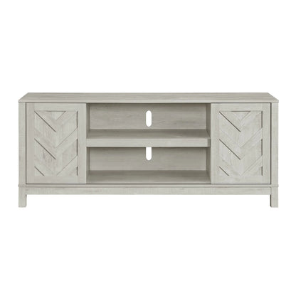 Eleanor - 70" TV Stand With Sliding Door - White