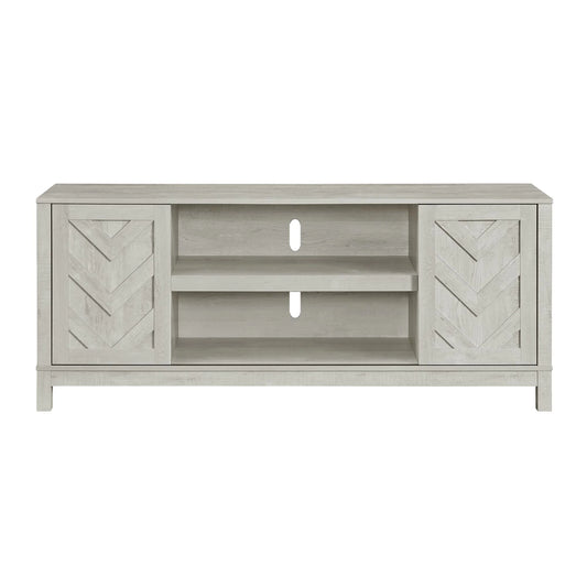 Eleanor - 70" TV Stand With Sliding Door - White