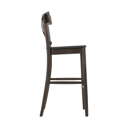 Coronado - 30" Bar Stool - Dark Brown