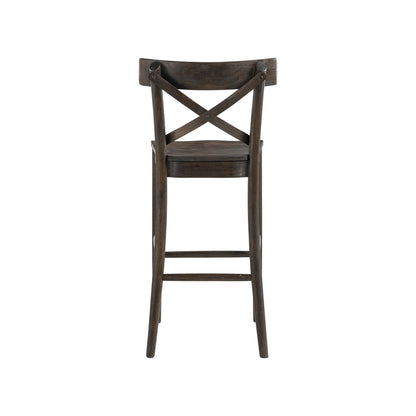 Coronado - 30" Bar Stool - Dark Brown