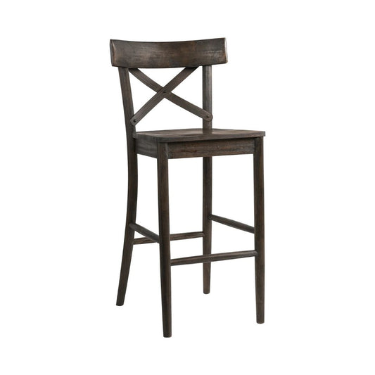Coronado - 30" Bar Stool - Dark Brown