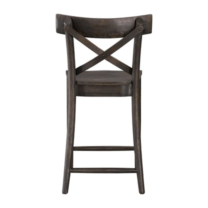 Coronado - 24" Counter Height Stool - Dark Brown