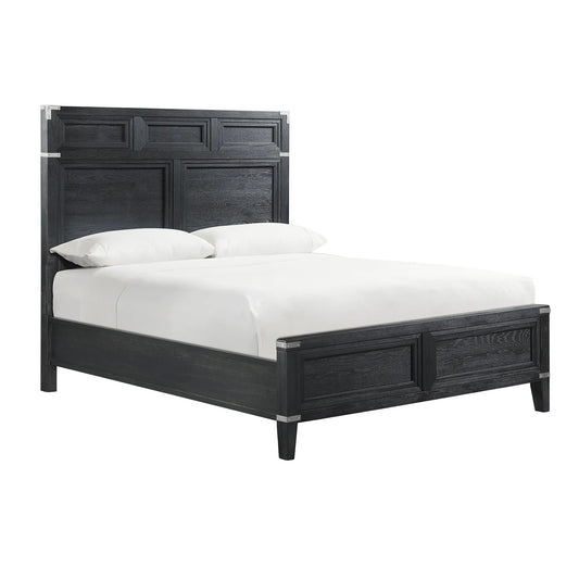 Laguna - Queen Bed - Weathered Steel