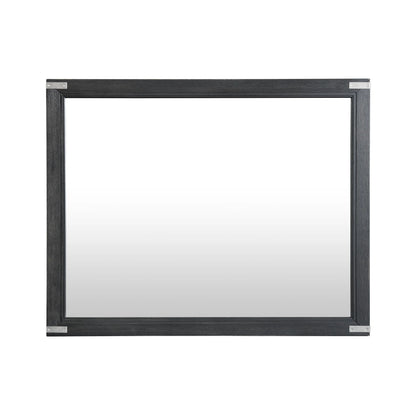 Laguna - Mirror - Weathered Steel