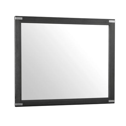 Laguna - Mirror - Weathered Steel