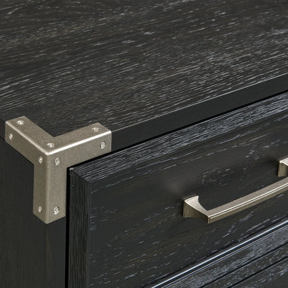 Laguna - 70" TV Console - Weathered Steel