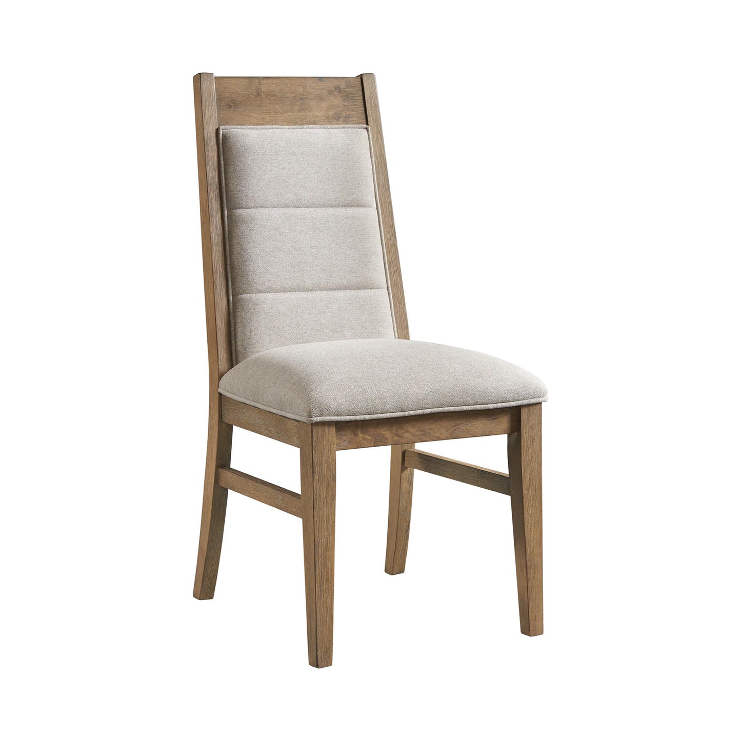 Landmark - Upholstered Chair - Weathered Oak