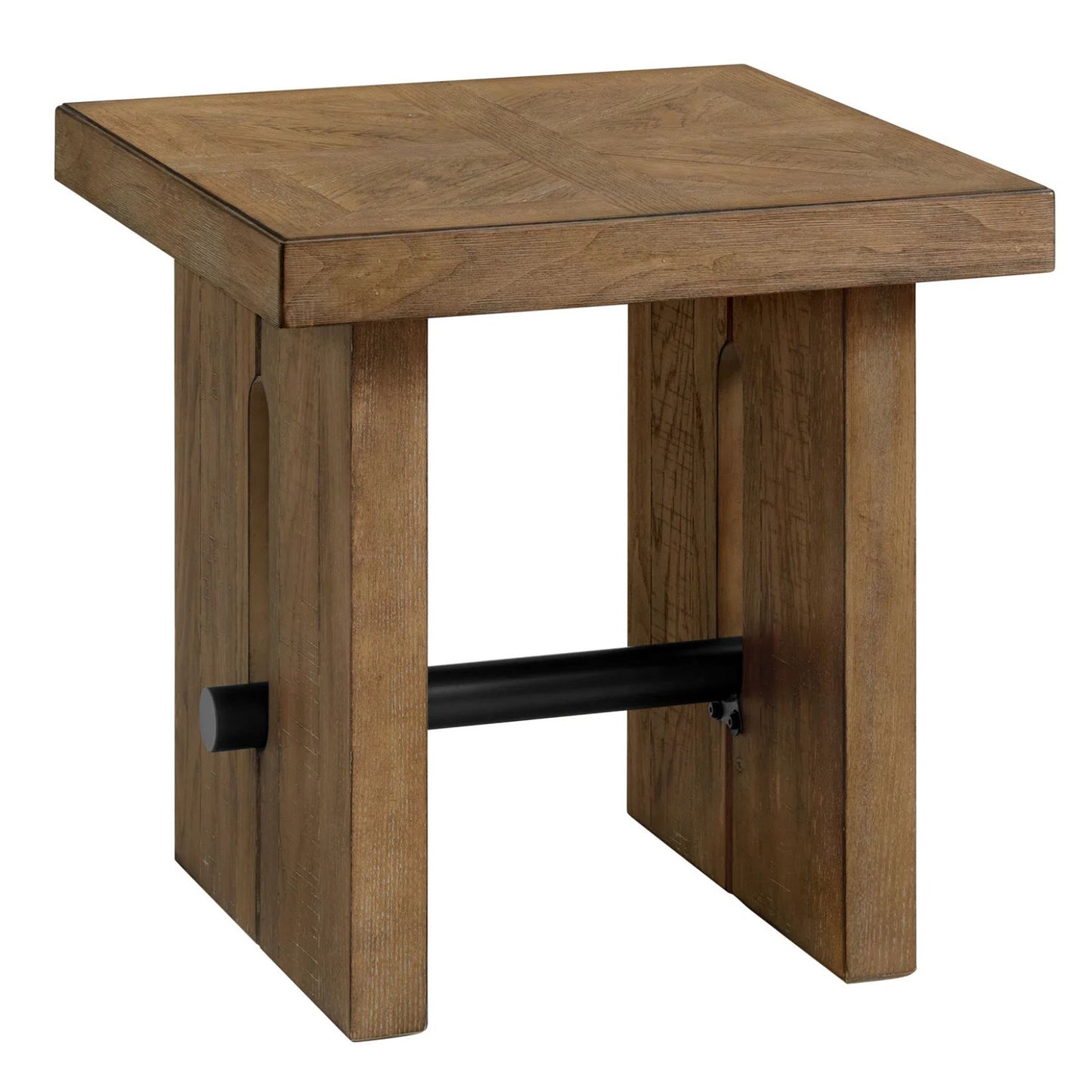 Landmark - End Table - Weathered Oak