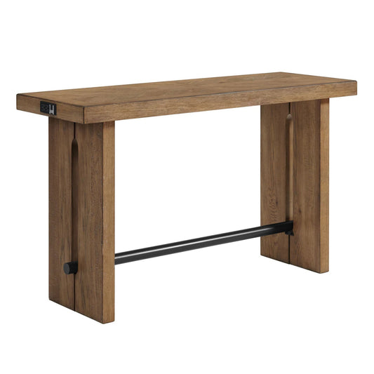 Landmark - Sofa Back Table - Weathered Oak