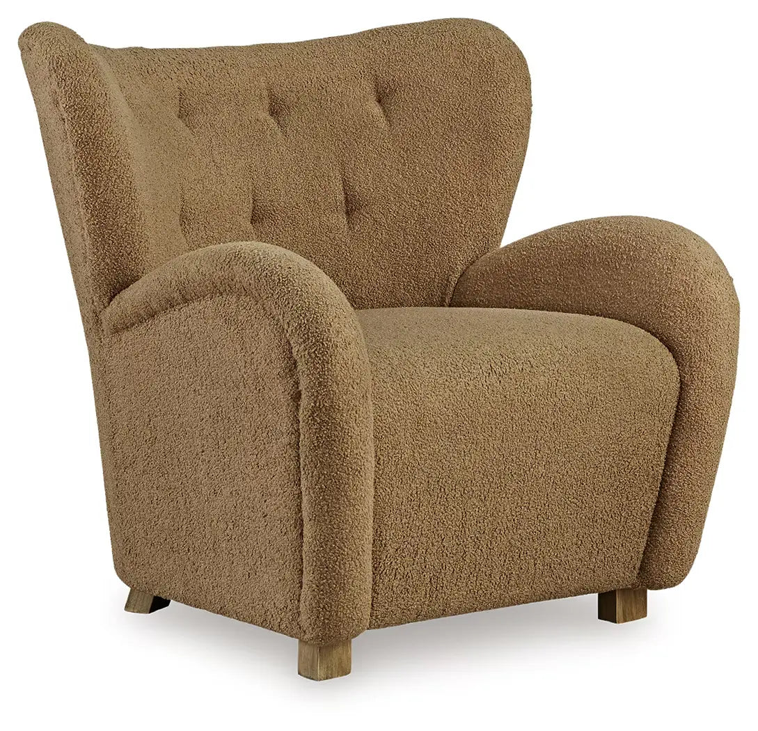 Larbell - Camel - Accent Chair