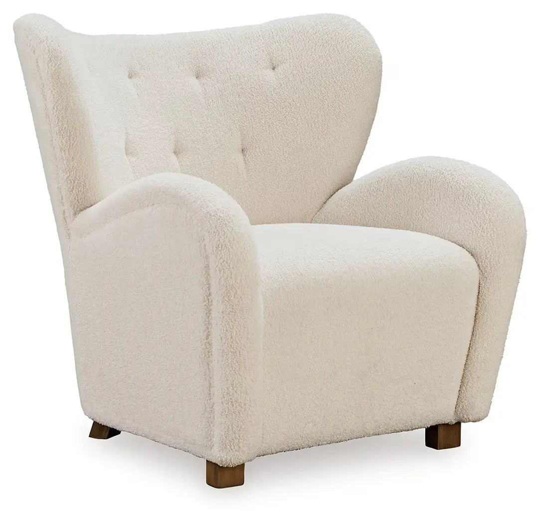 Larbell - Ecru - Accent Chair