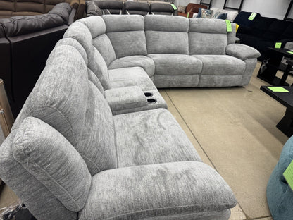 Cheers “Lucy Dove” Power Reclining Sectional