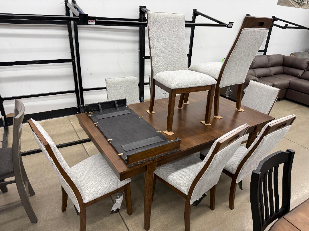 "Lyncott" Table and Six Chairs