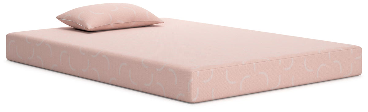 Ashley iKidz Coral Mattress and Pillow Set of 2