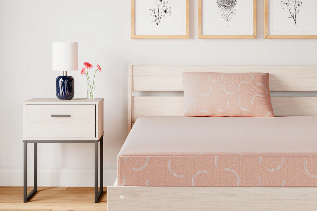 Ashley iKidz Coral Mattress and Pillow Set of 2