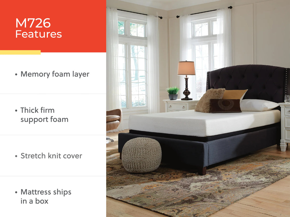 Ashley Chime 8 Inch Memory Foam Mattress