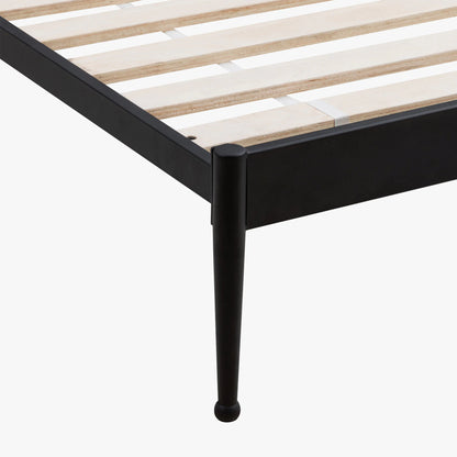 Metal Beds - Transitional King Metal Bed - Matte Black