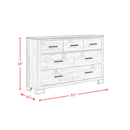 Millers Cove - Dresser (Sturdy) - Two-Tone Gray