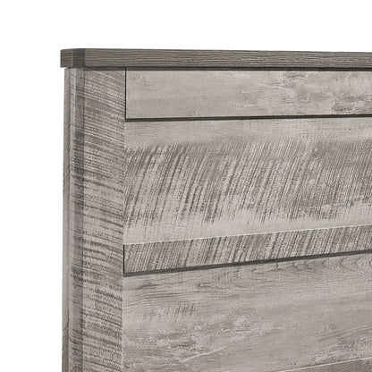 Millers Cove - Queen Panel Bed - Distressed Gray