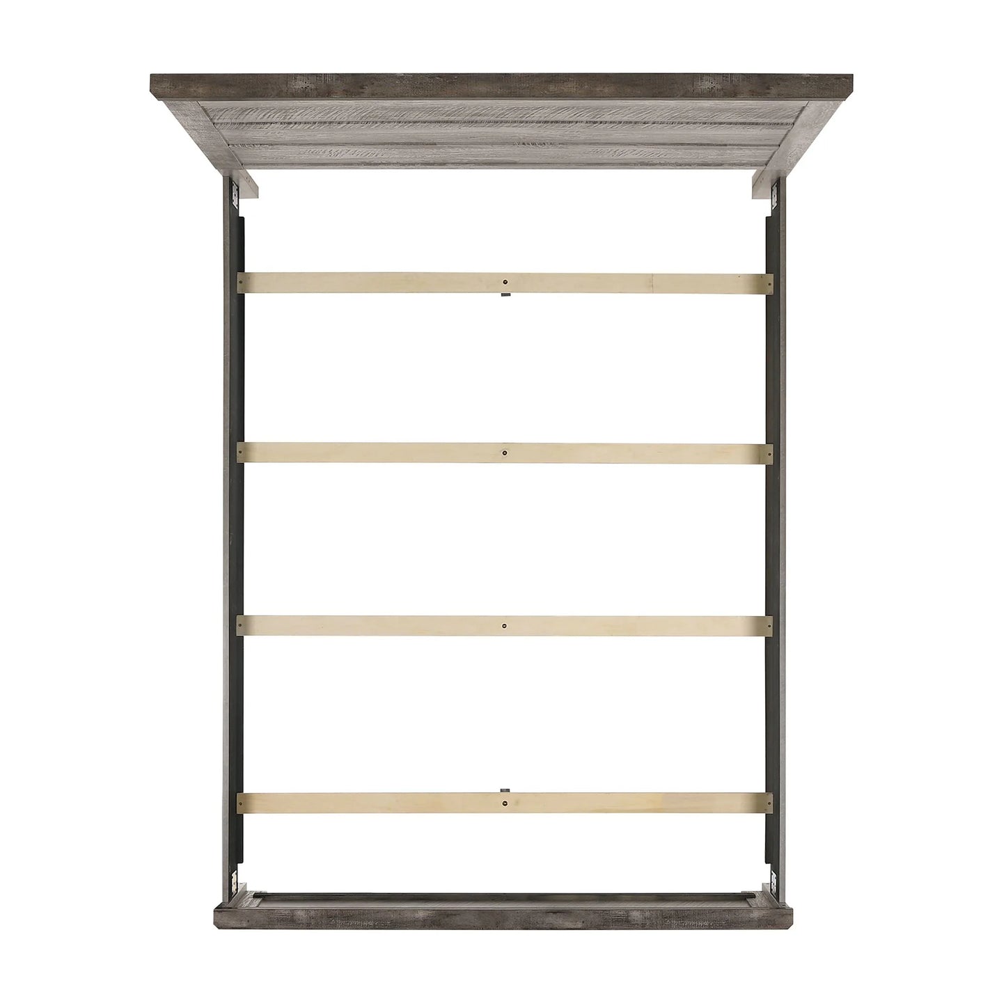 Millers Cove - Queen Panel Bed - Distressed Gray