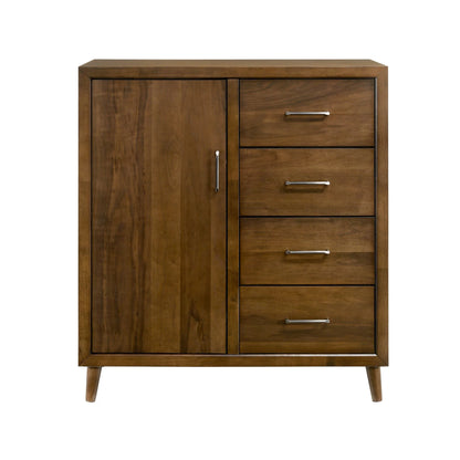 Malibu - 4-Drawer Chest - Walnut