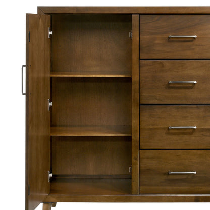Malibu - 4-Drawer Chest - Walnut