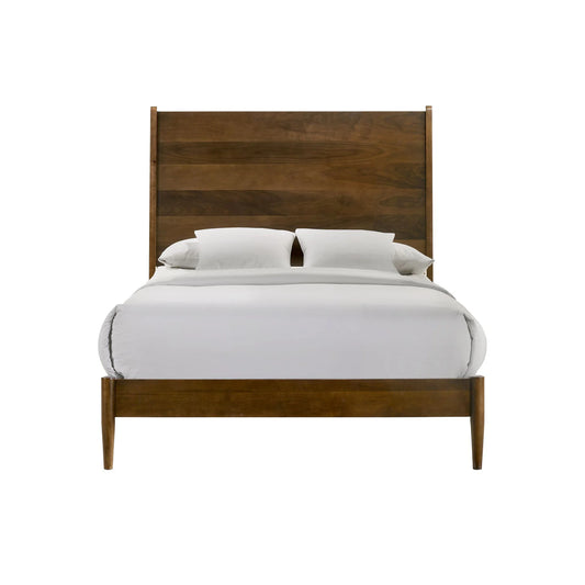 Malibu - Full Panel Bed - Walnut