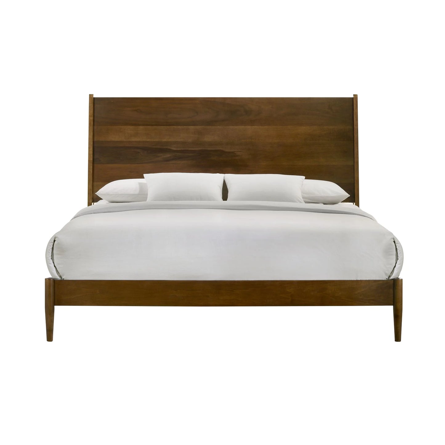Malibu - King Panel Bed - Walnut