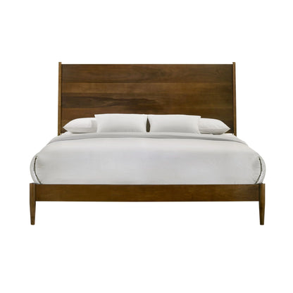 Malibu - King Panel Bed - Walnut