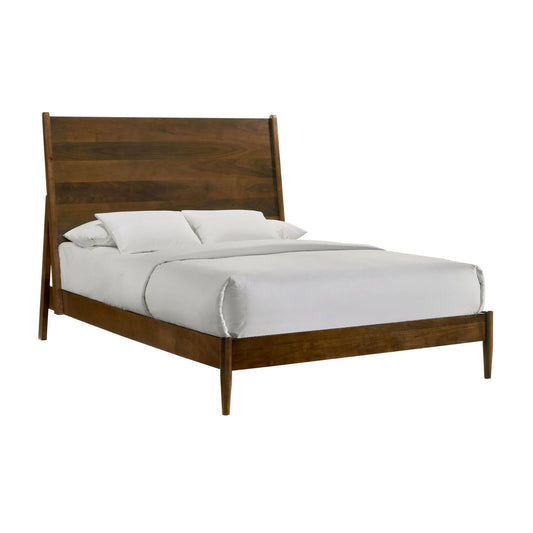 Malibu - Queen Panel Bed - Walnut
