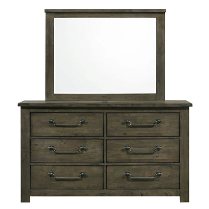 Maverick - Dresser & Mirror - Gray
